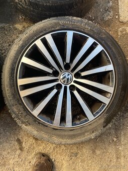 Alu kola VW 5x112 letních pneu 235/45 r17 VW - passat - 3