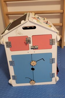 Montessori activityboard domecek natura - 3