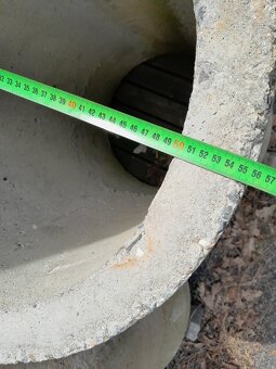 Prodám betonové trubky roury květináč - 3