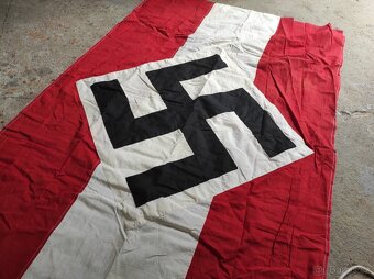 VELKÁ VLAJKA/PRAPOR HITLERJUGEND,90 X 150 CM,ZNAČENÁ - 3