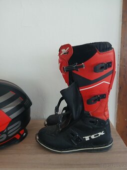 Enduro Helma Ls2 a boty TCX - 3