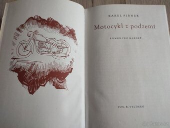 Jawa pérák Motocykl z podzemí román o vzniku peráka za okupa - 3