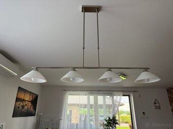 Lustr GRADO, 4 plamenů, satén - 3