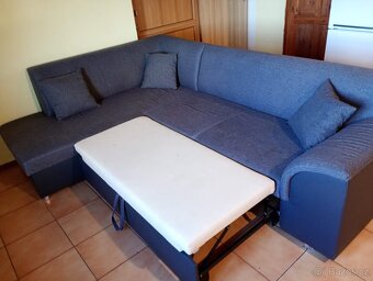 Rozkládací sedací souprava s úložným prostorem - 3