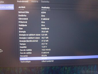 Predám DOTYKOVÝ thinkpad e16 gen1 512gb SSD - 3