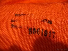 Nemecky,valecny-transportni oranzovy padak na schoz techniky - 3