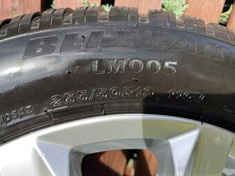 Volkswagen alu kola 19" s zimními pneu Bridgestone Blizzak  - 3