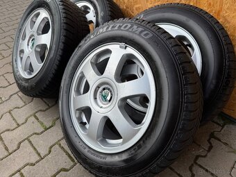 Alu kola Škoda 5x100 r15 - 3
