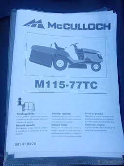 Zahradní traktor McCulloch M115-77TC - 3