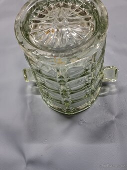 Hutní sklo váza - 3