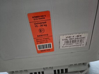 Autosedačka Britax Romer KID 2 - 3