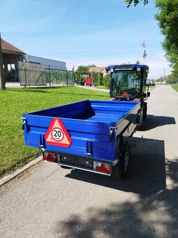 Vlek za malotraktor-SPZ,brzda - 3