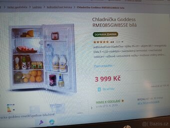 Chladnička Goddess bílá - 3