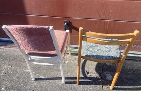 Dvě polstrované židle na prodej, prodejné spolu - 3