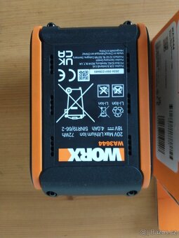 Akumulátor WorX 4Ah/20V - 3