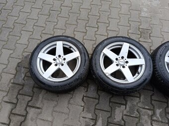 Letní obutí Ford 16" ALU + 205/55 R16 zánovní pneu - 3