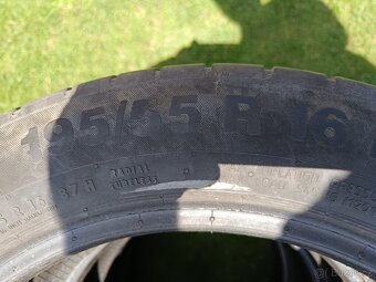 Letní pneu Continental 195/55/R16 - 3