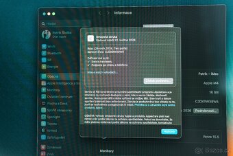 iMac M4 - 8CPU/8GPU, 16GB RAM, 256GB SSD + 2TB SSD, záruka - 3