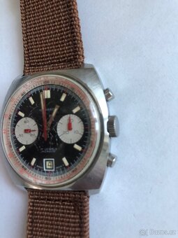 Ocelový chronograf MONARCH masivní - 3