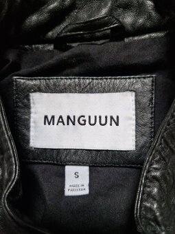 Pánská kožená bunda Manguun velikost S (46) 1081 - 3