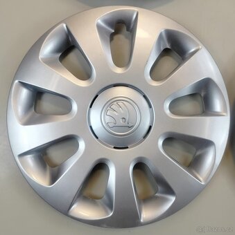 Poklice Škoda 14" 4 ks - 3
