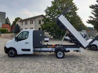 Renault Master 2,3 DCi,sklápěč,tažné3,5t,tupláky,57.000km - 3