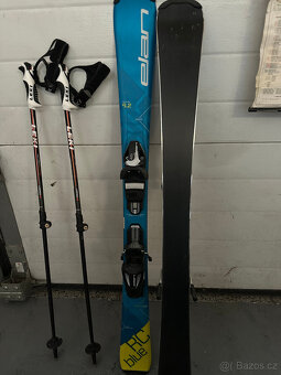 Lyže Elan 110cm + hole Leki Vario S90 - 3