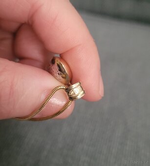 Zlatý řetízek a přívěsek - 3