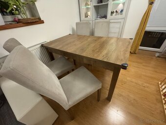 Obývací nábytek + jídelní stůl - 3