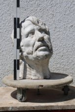 Sadrová busta (antický filozof - Seneca) - 3