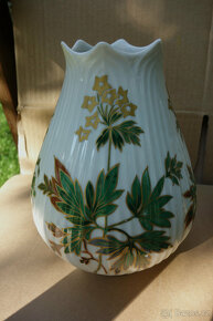 Dvě krásné, staré, zajímavé porcelánové vázy - 3