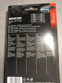 Nový Scart Kabel Sencor Premium + zdarma redukce - 3