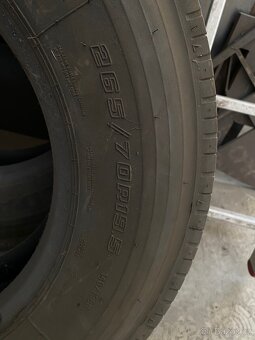 2x nákladní pneu FULDA 265/70 R 19,5 – výhodná cena - 3