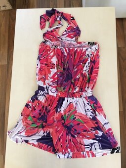 Letní květinový overal, vel S/M - 3