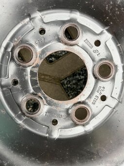 4x disky Vito / Viano 5x112 R16, C letní pneu 80% - 3