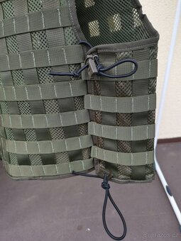 taktická vesta ačr vojenská neprůstřelná molle airsoft - 3