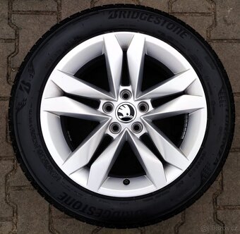 Originál sada disků Škoda Fabia IV 5x100 R16 Canis - 3