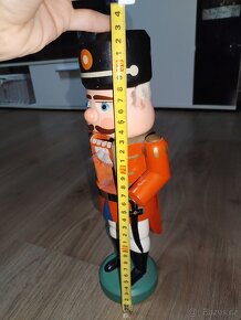 Louskáček 33 cm celodřevěný starožitný - 3