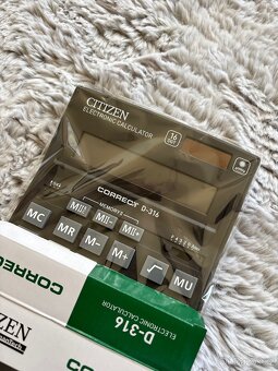 Citizen elektronická kalkulačka - 3