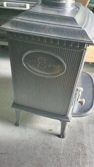 Litinová kamna Jotul F 8 TD modročerný smalt - 3