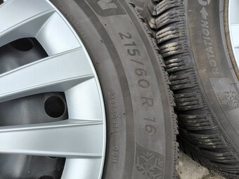 Kola zimní r 16 , pneu Michelin Alpin 6 - 3
