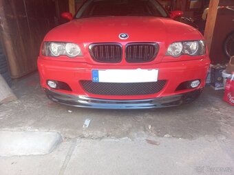 Lipo spoiler pod nárazník na BMW E46 M technik nárazníky - 3