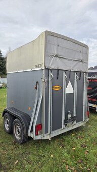 Prodám přepravník na 2 koně Hlinikova podlaha - 3