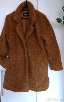 kabát ONLY teddy kožíšek, vel. M - 3