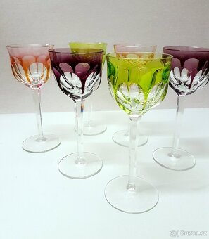 Moser sklenice na stopce " Lady Hamilton" - 3