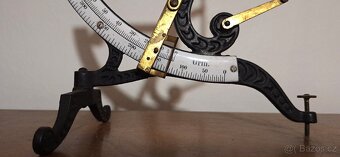 Německá starožitná litinová dopisní váha 1925 - 3