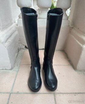 Kožené kozačky Högl - 3