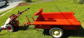 MF 70 malotraktor s vozíkem a žací lištou - 3