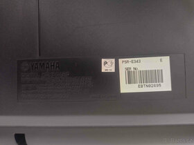 Přenosné klávesy s dynamikou úhozu - Yamaha PSR-E343 - 3