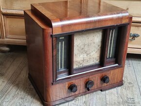 Vzácné staré rádio Philips 536 A, Andromeda - 3